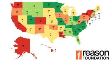 Pennsylvania Ranks 37th in the Nation in Highway Performance and Cost-Effectiveness