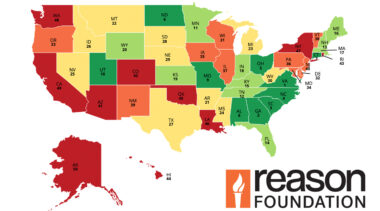 29th Annual Highway Report: Virginia and Georgia have best-performing, most cost-effective highways, while Alaska and California have worst