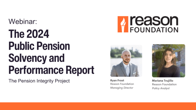 Webinar: 2024 Public pension solvency and performance report