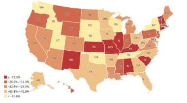 State debt: California, Illinois, New York, New Jersey and Texas each have over $200 billion in total liabilities